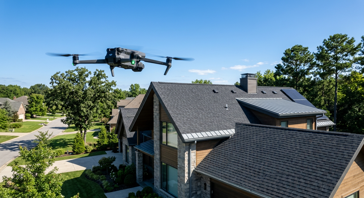Ontdek Verborgen Gebreken met Drone Dakinspectie